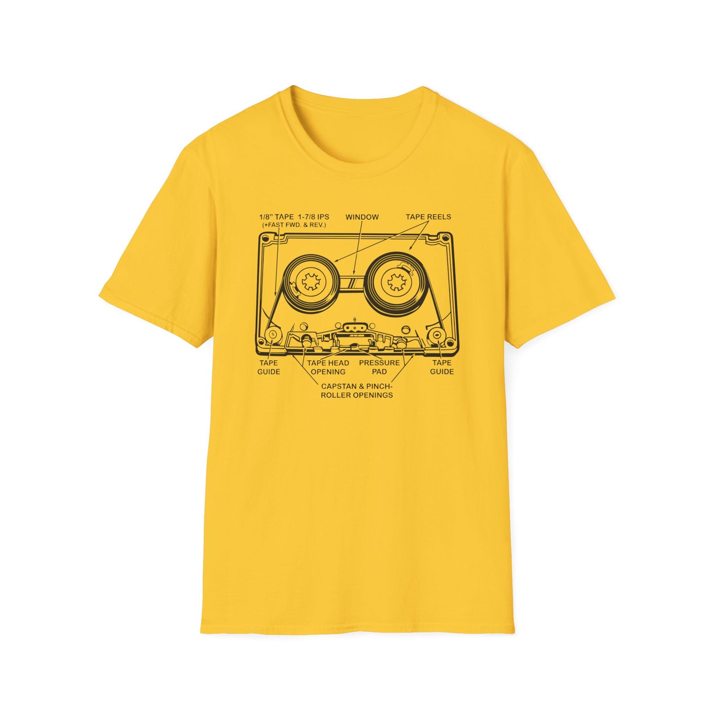 Cassette Tape T Shirt | (ref: UK)