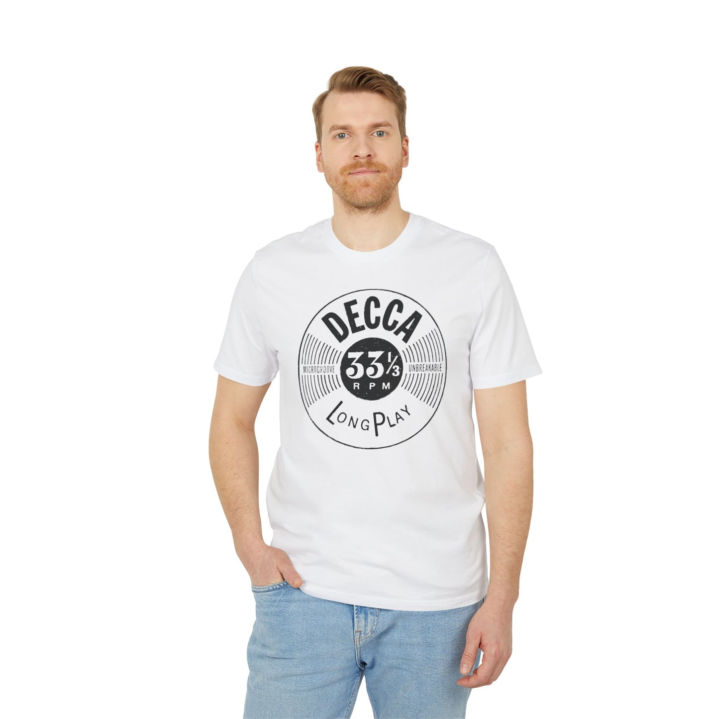 Decca Records Long Play T Shirt (Premium Organic) | (ref: UK)