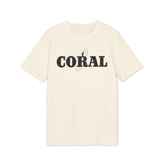 Coral Records T Shirt (Premium Organic) | (ref: UK)