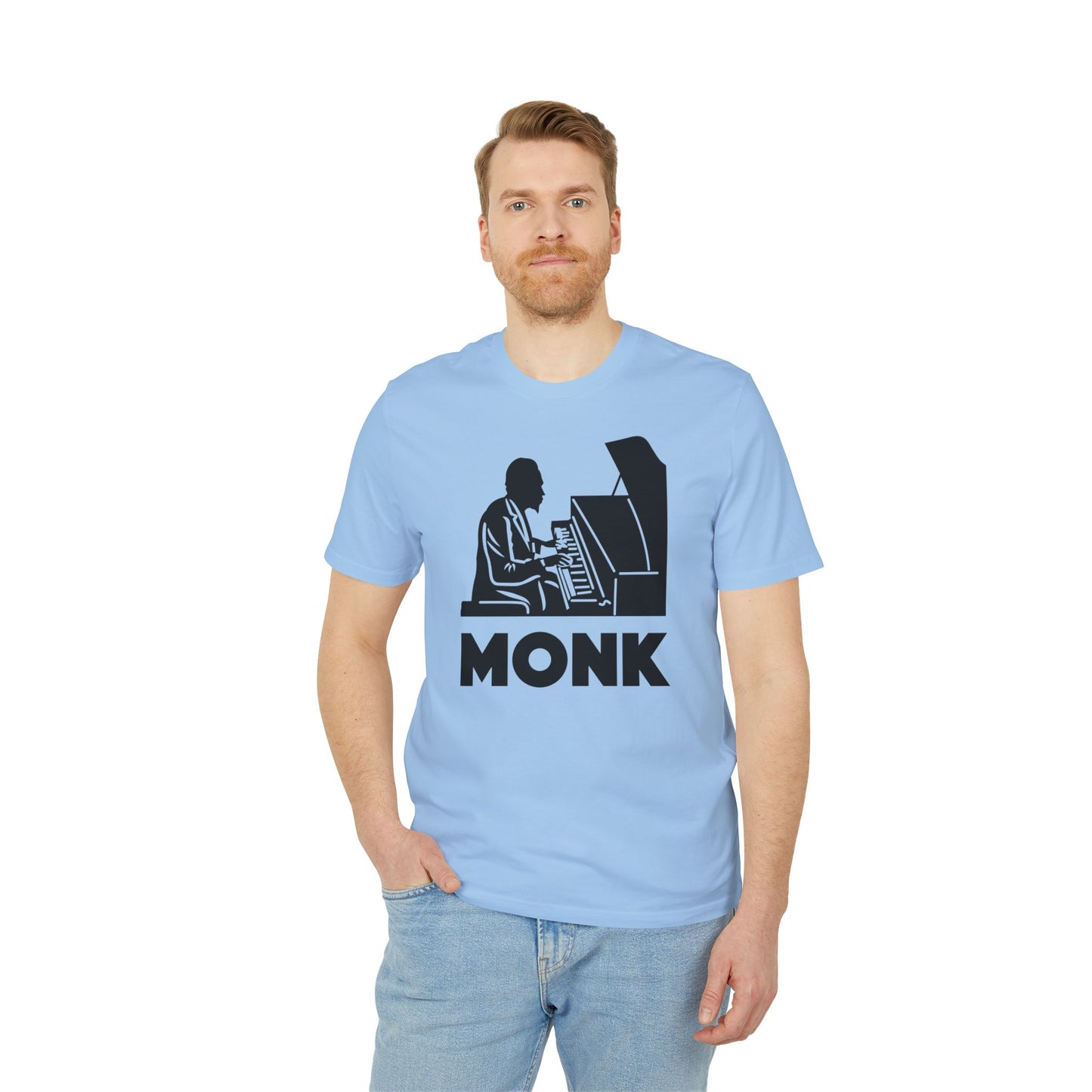 Thelonious Monk T Shirt (Premium Organic) | (ref: UK)