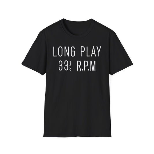 Long Play 33 RPM T Shirt | (ref: UK)