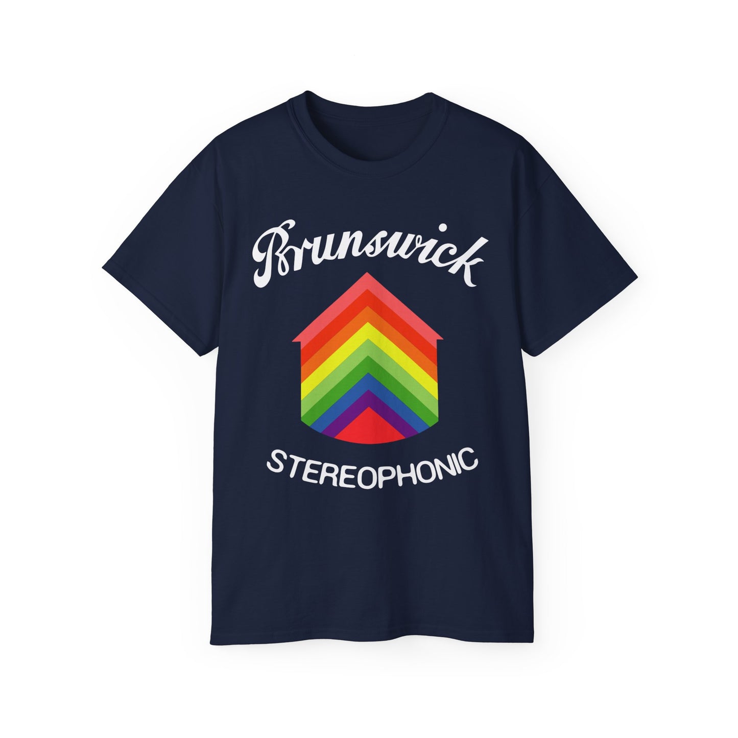 Brunswick Records Stereophonic T Shirt Heavyweight | (ref: UK)