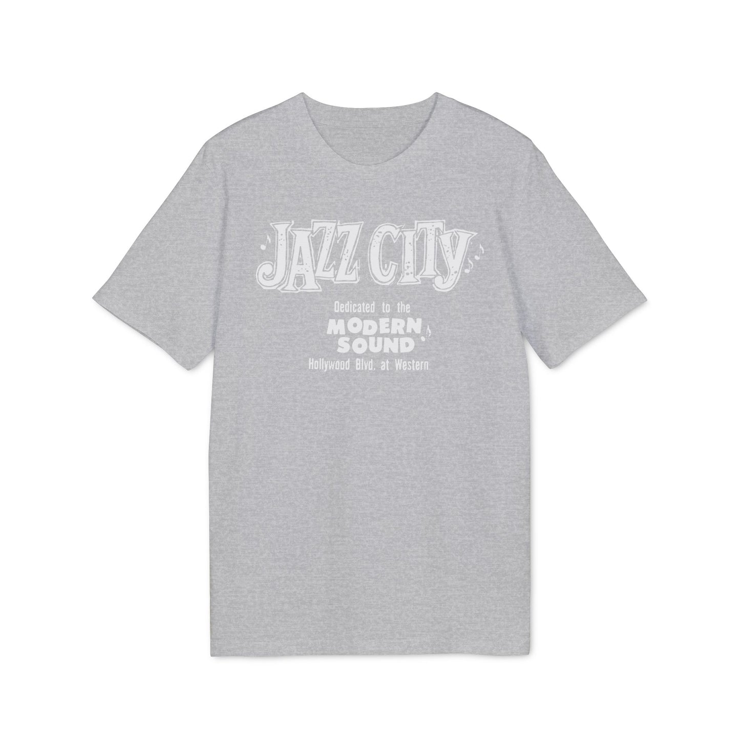 Jazz City T Shirt (Premium Organic) | (ref: UK)  LA Jazz Club