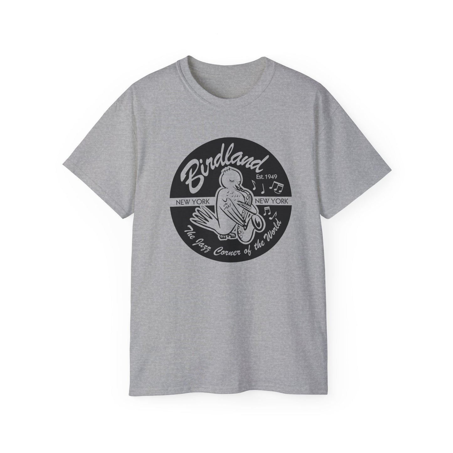 Birdland Jazz Club New York T Shirt Heavyweight | (ref: UK)