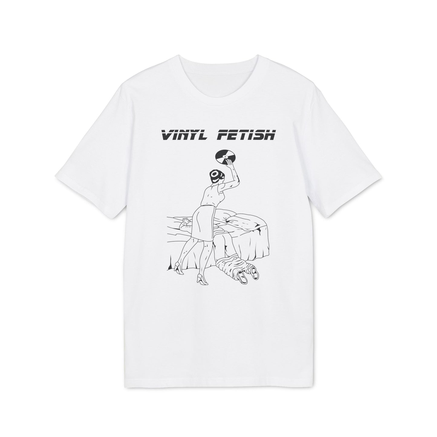 Vinyl Fetish T Shirt (Premium Organic) | (ref: UK)