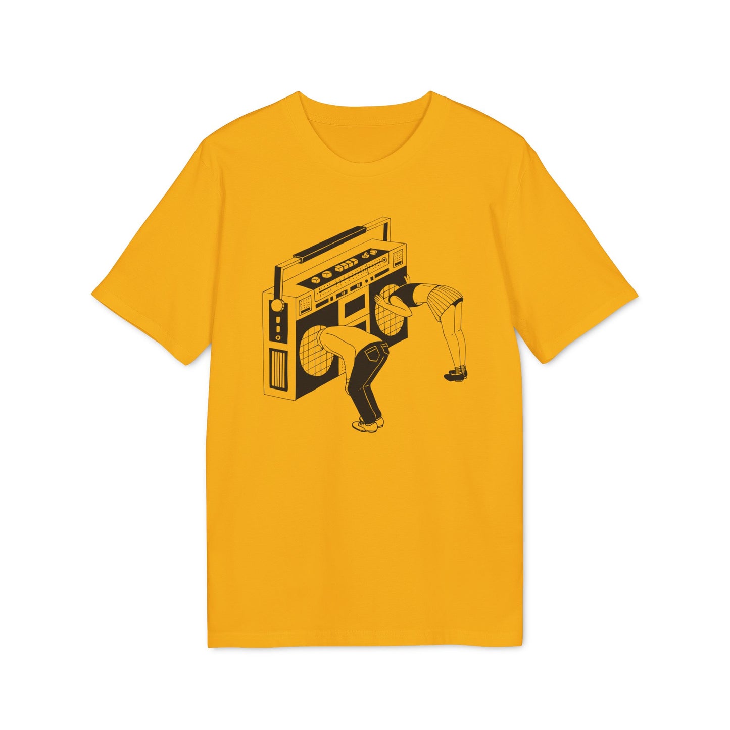 Ghetto Blaster T Shirt (Premium Organic) | (ref: UK)