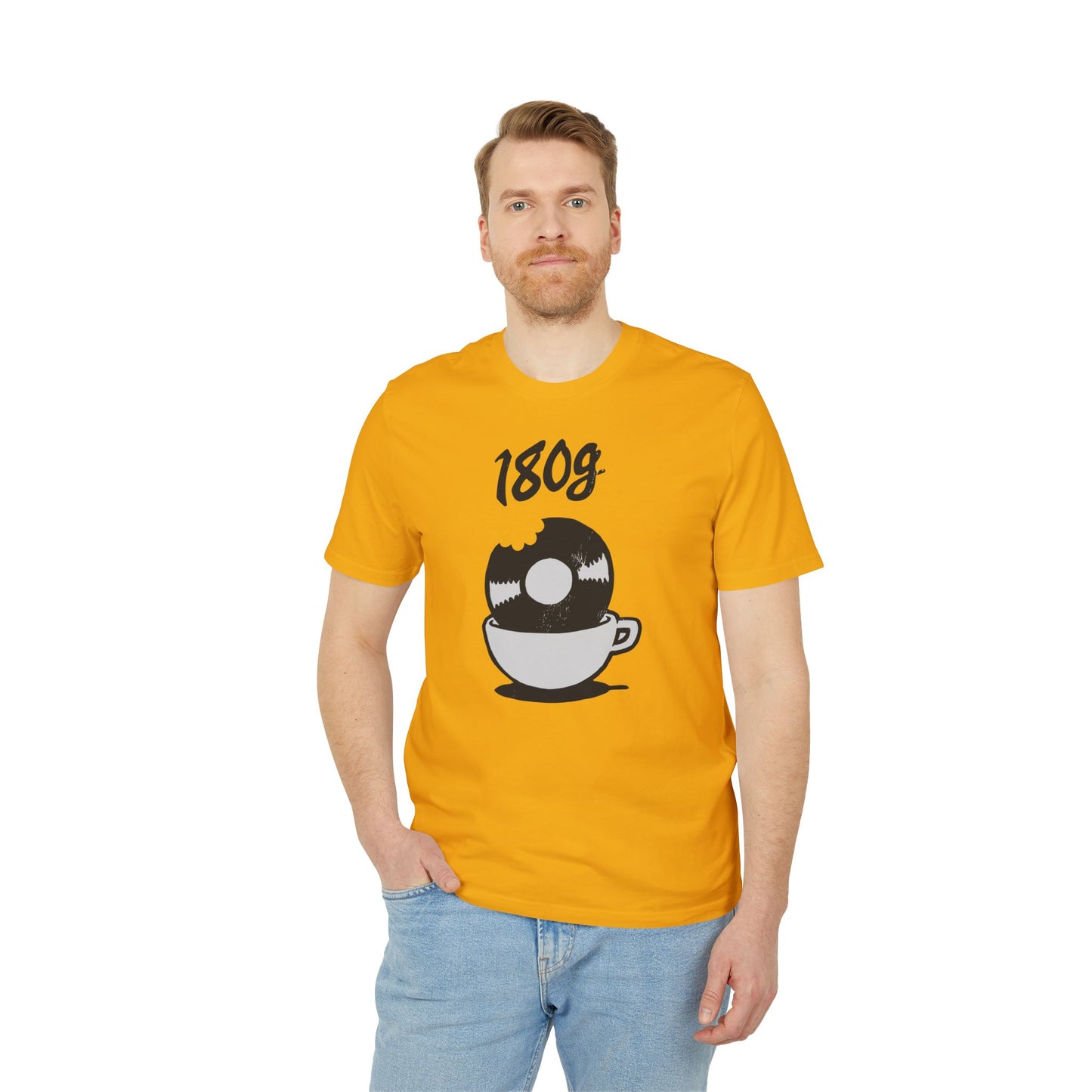 180g Coffee T Shirt (Premium Organic) | (ref: UK)