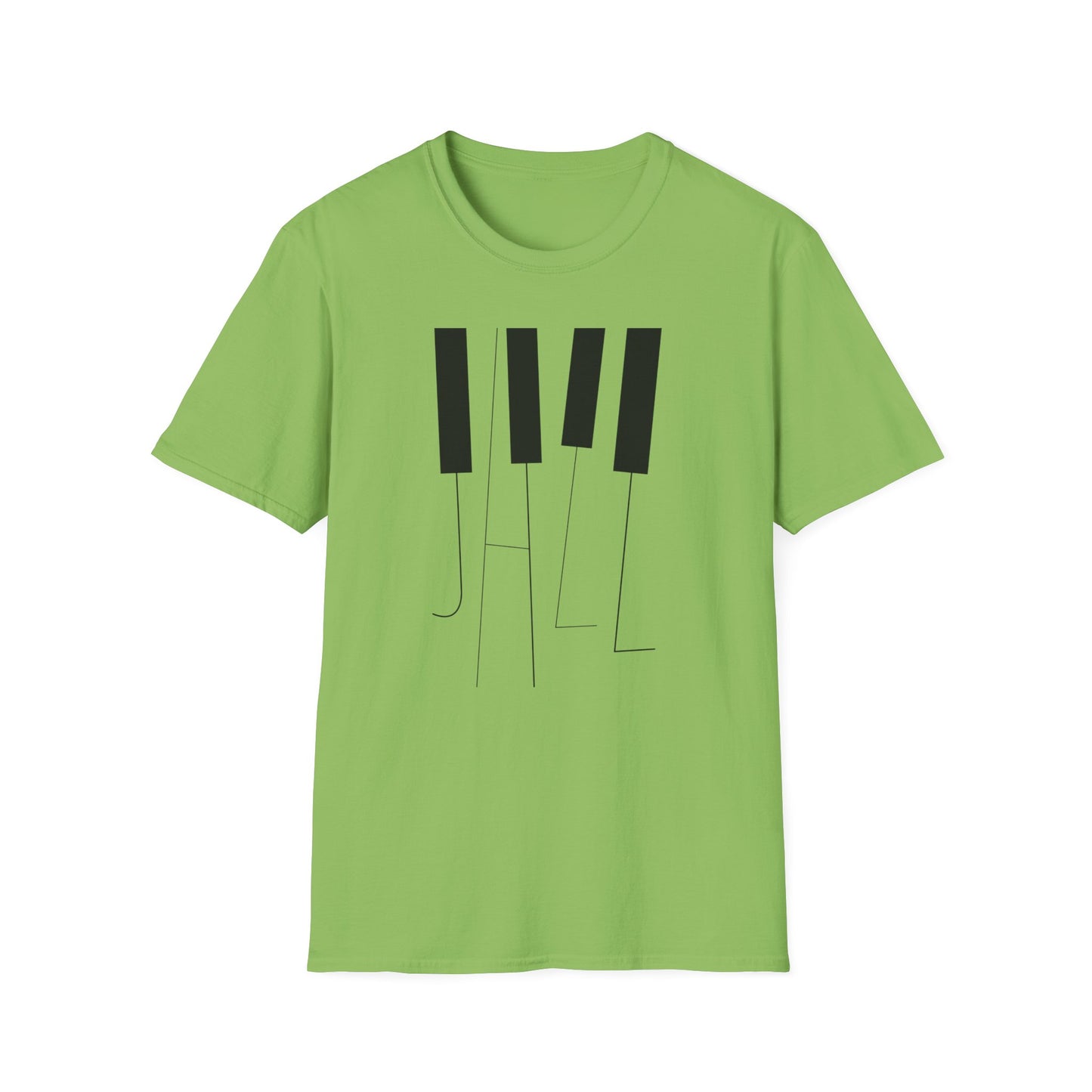 Jazz Piano Keys T Shirt | (ref: UK)