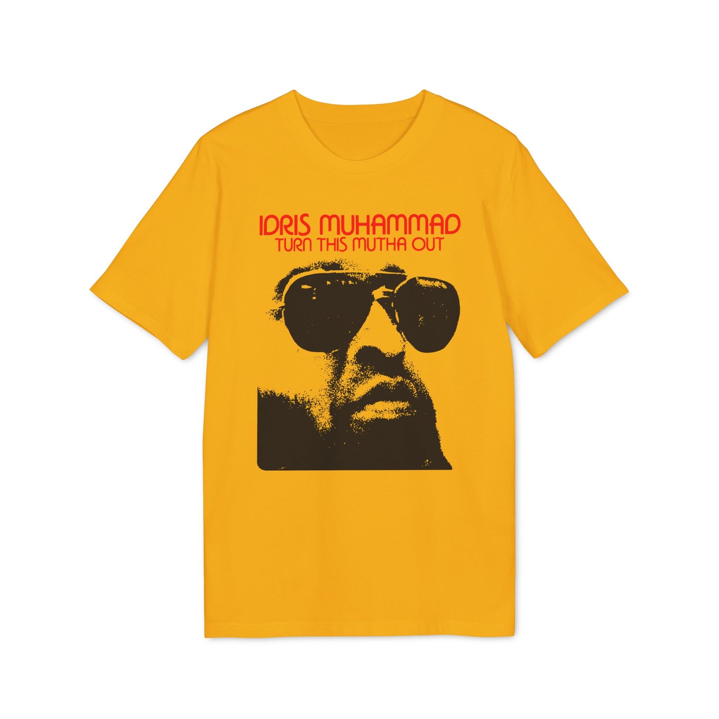 Idris Muhammad T Shirt (Premium Organic) | (ref: UK)