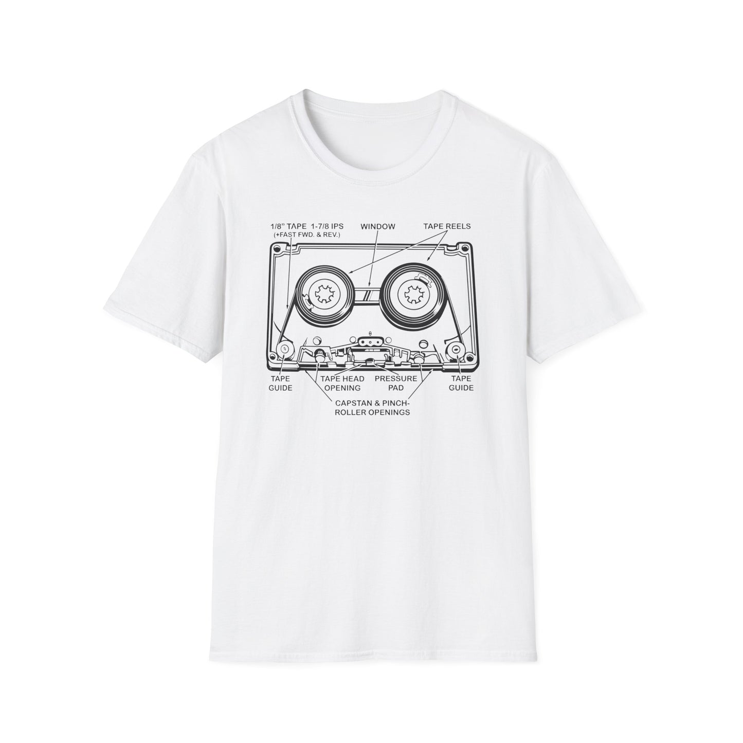 Cassette Tape T Shirt | (ref: UK)