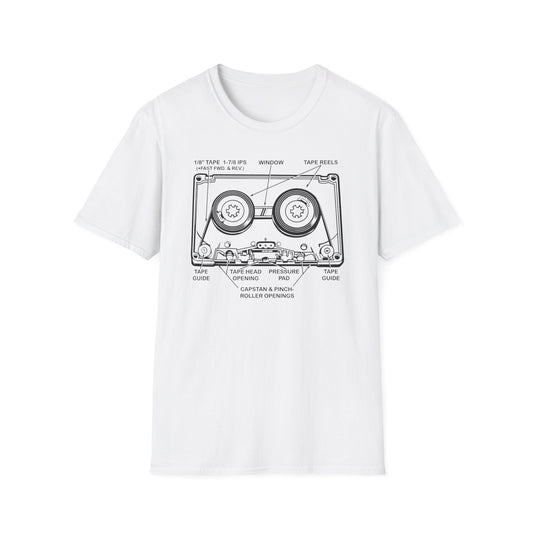 Cassette Tape T Shirt | (ref: UK)