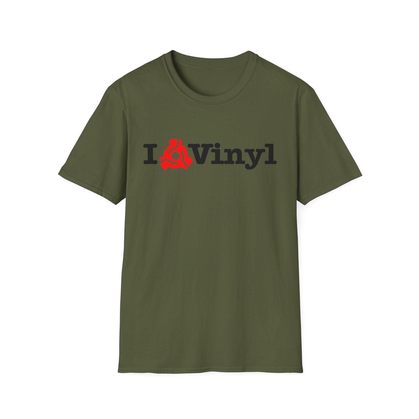 I Love Vinyl T Shirt | (ref: UK)