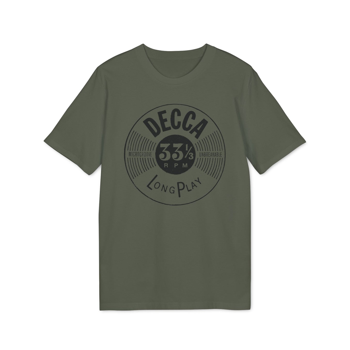 Decca Records Long Play T Shirt (Premium Organic) | (ref: UK)