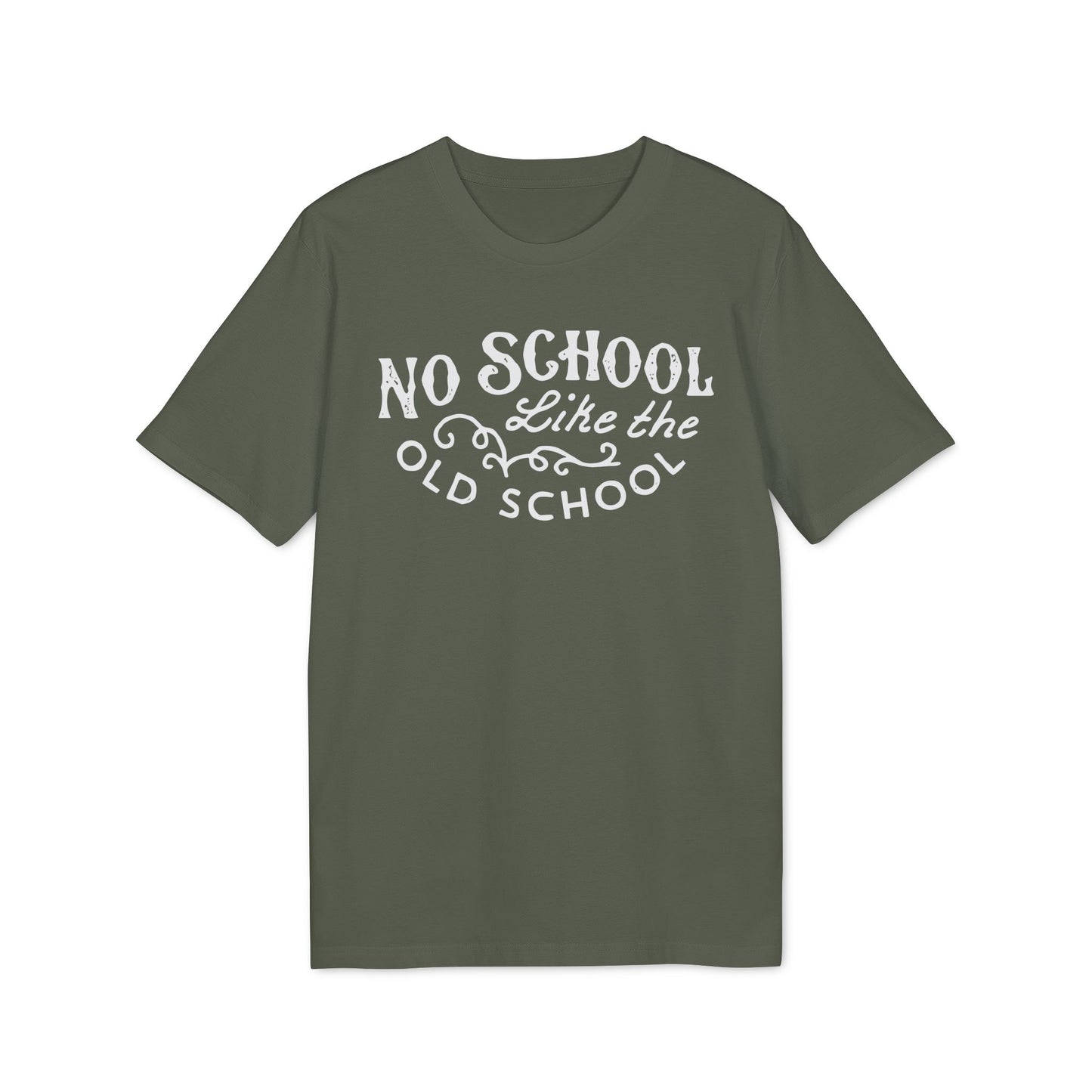 No School Like The Old School T Shirt (Premium Organic) | (ref: UK)