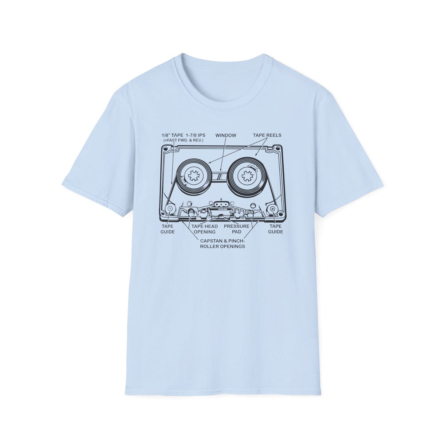 Cassette Tape T Shirt | (ref: UK)