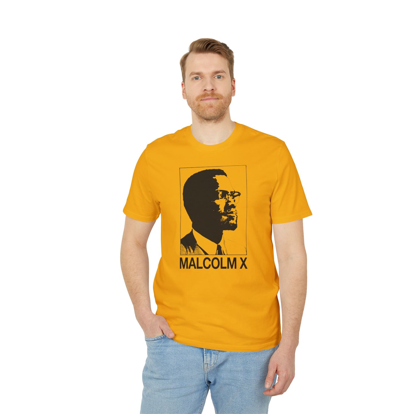 Malcolm X T Shirt (Premium Organic) | (ref: UK)