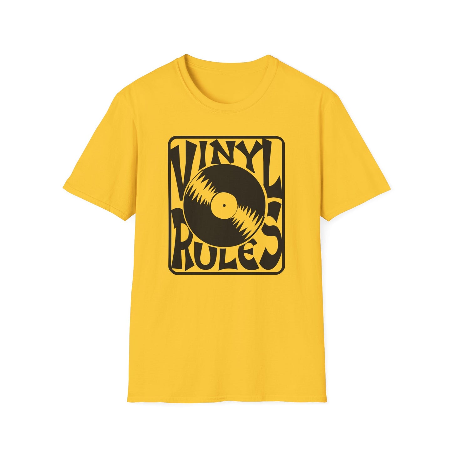 Vinyl Rules T Shirt | (ref: UK)