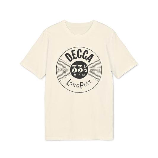 Decca Records Long Play T Shirt (Premium Organic) | (ref: UK)