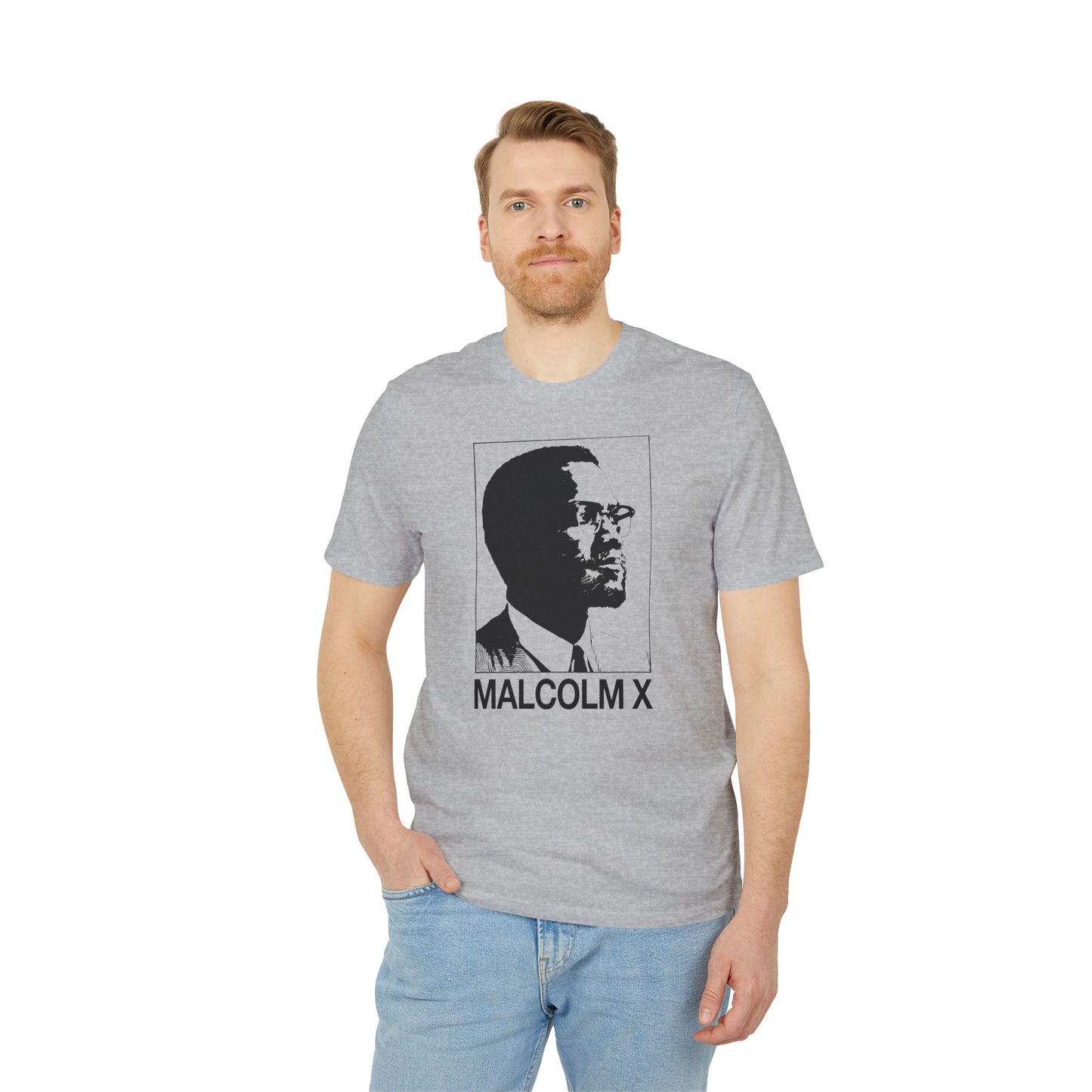 Malcolm X T Shirt (Premium Organic) | (ref: UK)