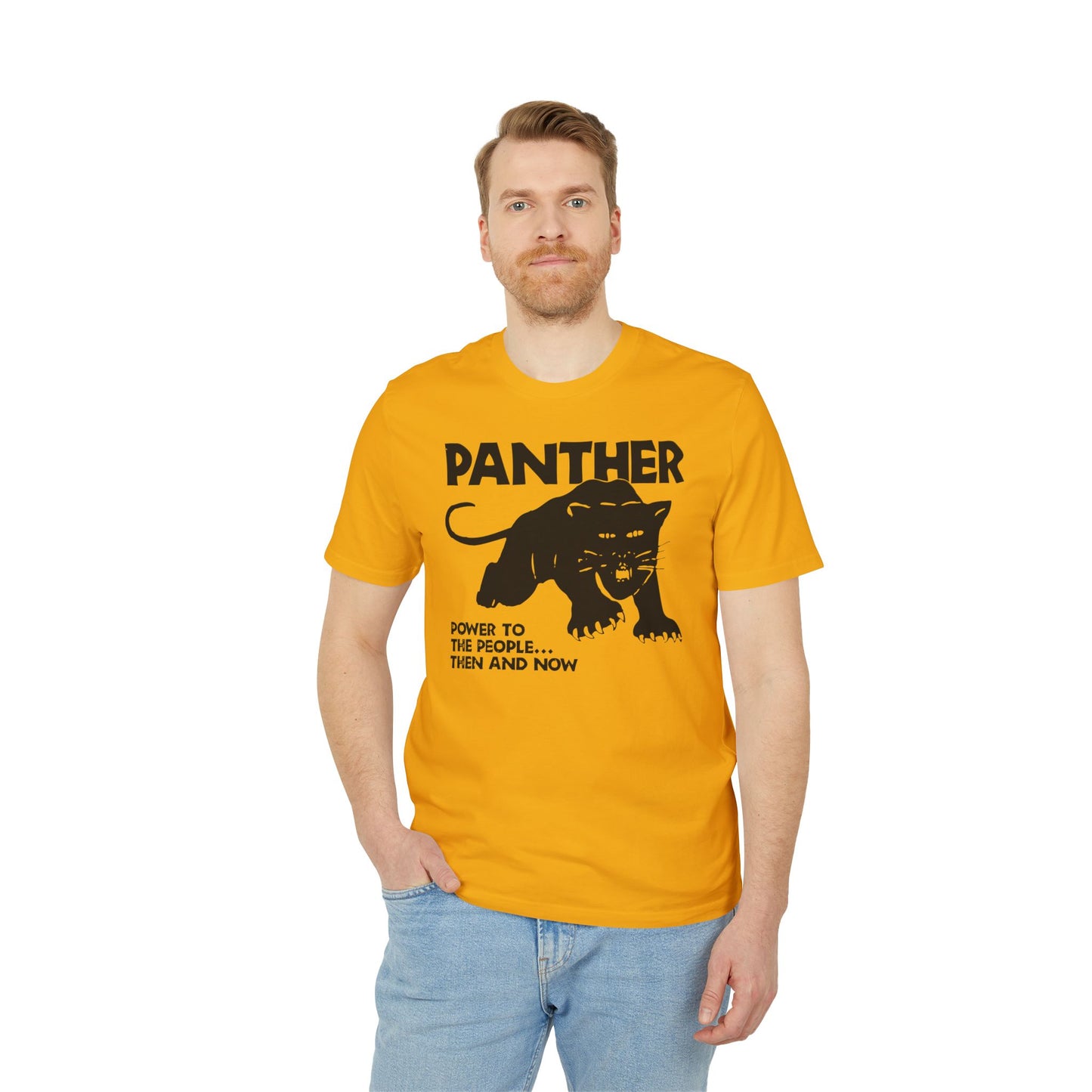 Black Panther Party T Shirt (Premium Organic) | (ref: UK)