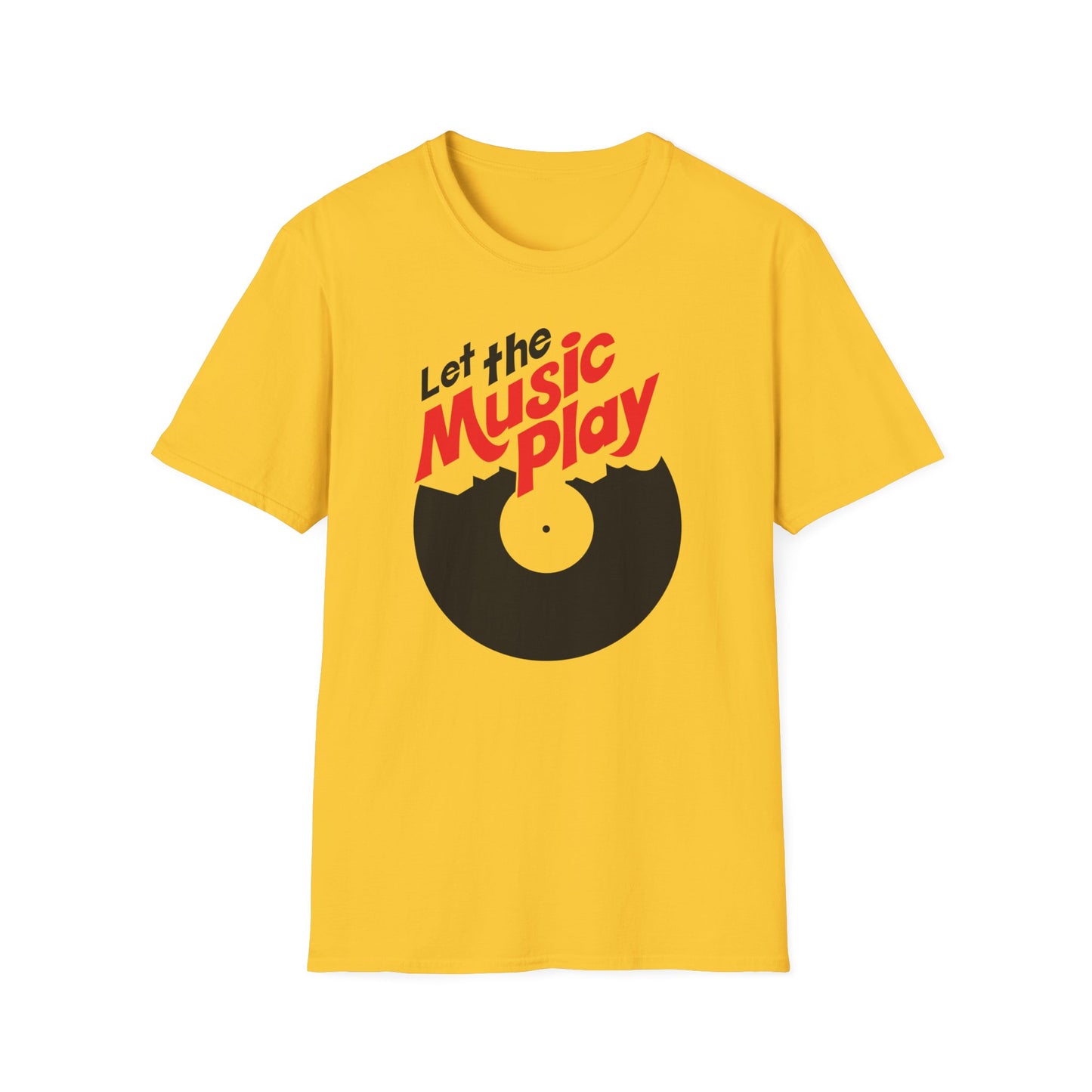 Let The Music Play T Shirt | (ref: UK)