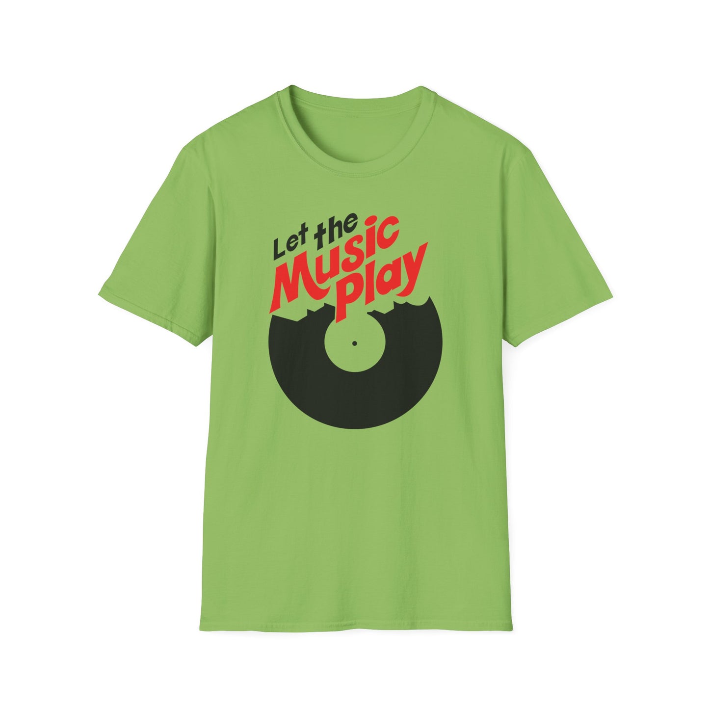 Let The Music Play T Shirt | (ref: UK)