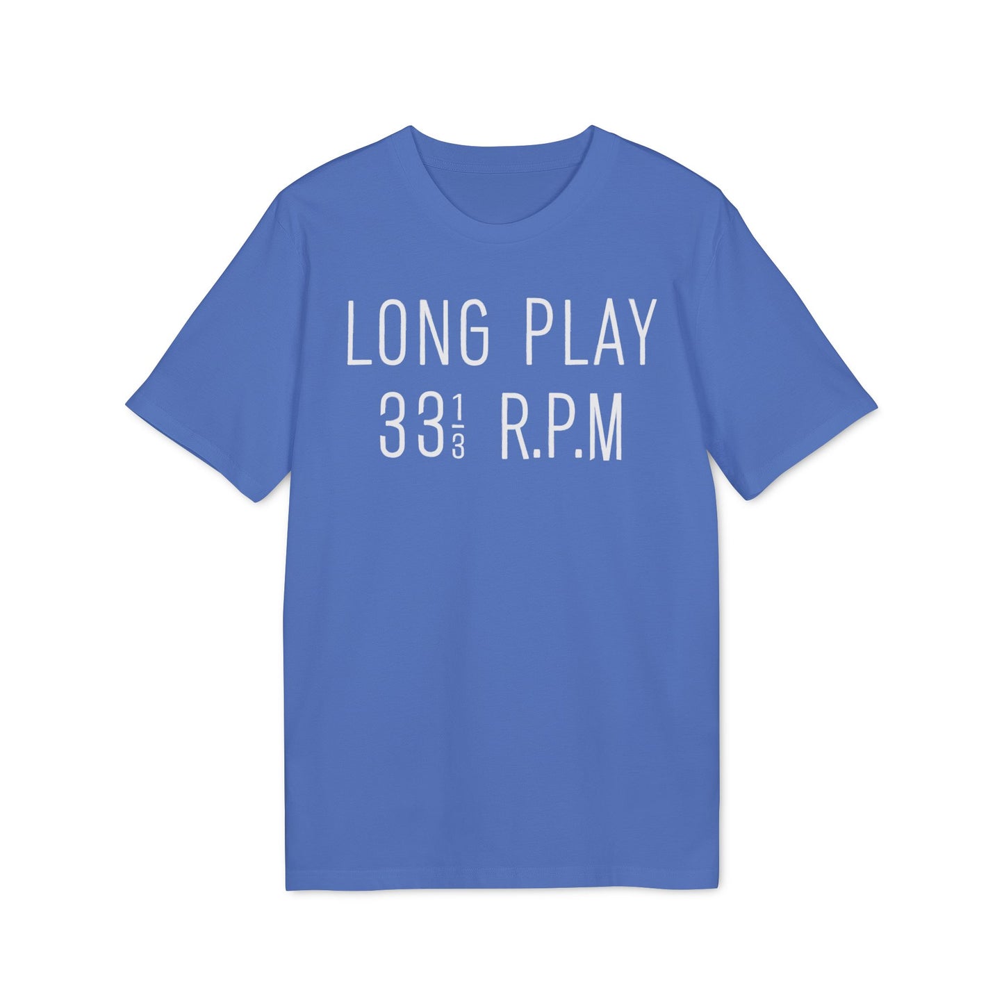 Long Play 33 1/3 RPM T Shirt (Premium Organic) | (ref: UK)