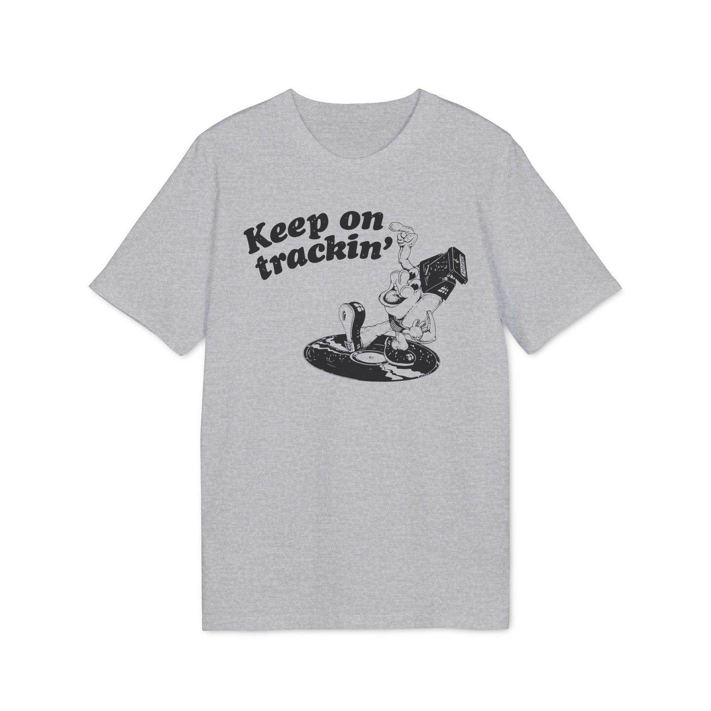 Keep On Tracking T Shirt (Premium Organic) | (ref: UK)