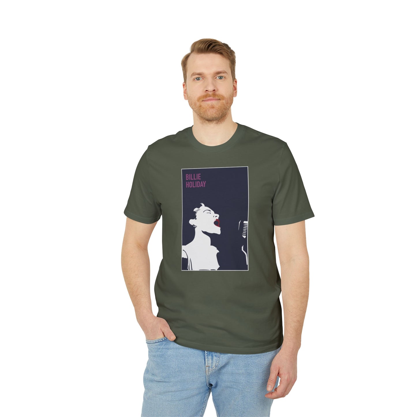 Billie Holiday T Shirt (Premium Organic) | (ref: UK)