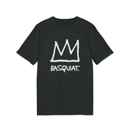 Jean Michel Basquiat Crown Logo T Shirt (Premium Organic) | (ref: UK)