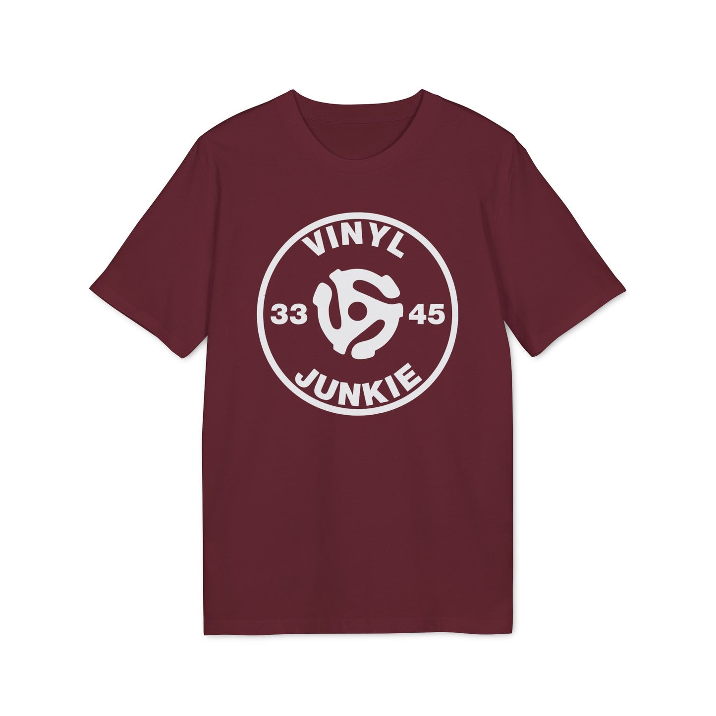 Vinyl Junky T Shirt (Premium Organic) | (ref: UK)