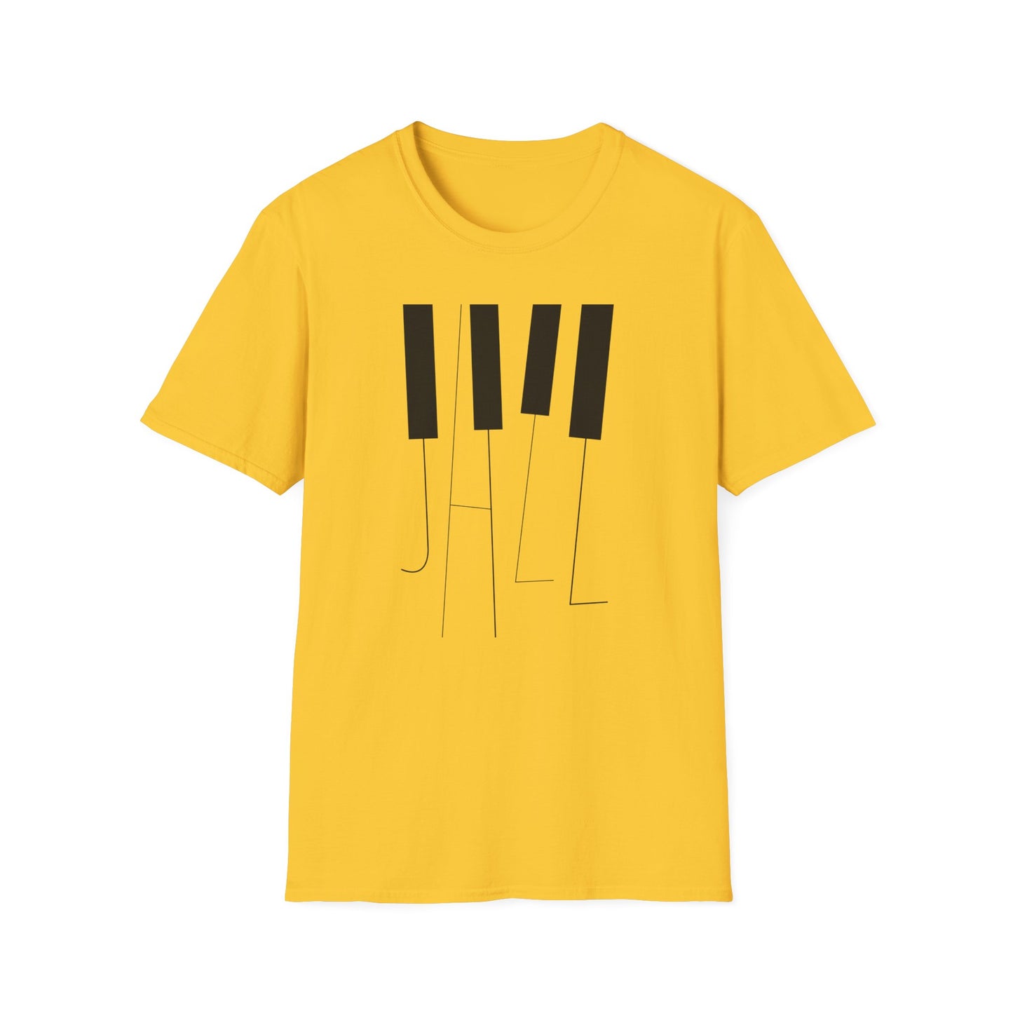 Jazz Piano Keys T Shirt | (ref: UK)