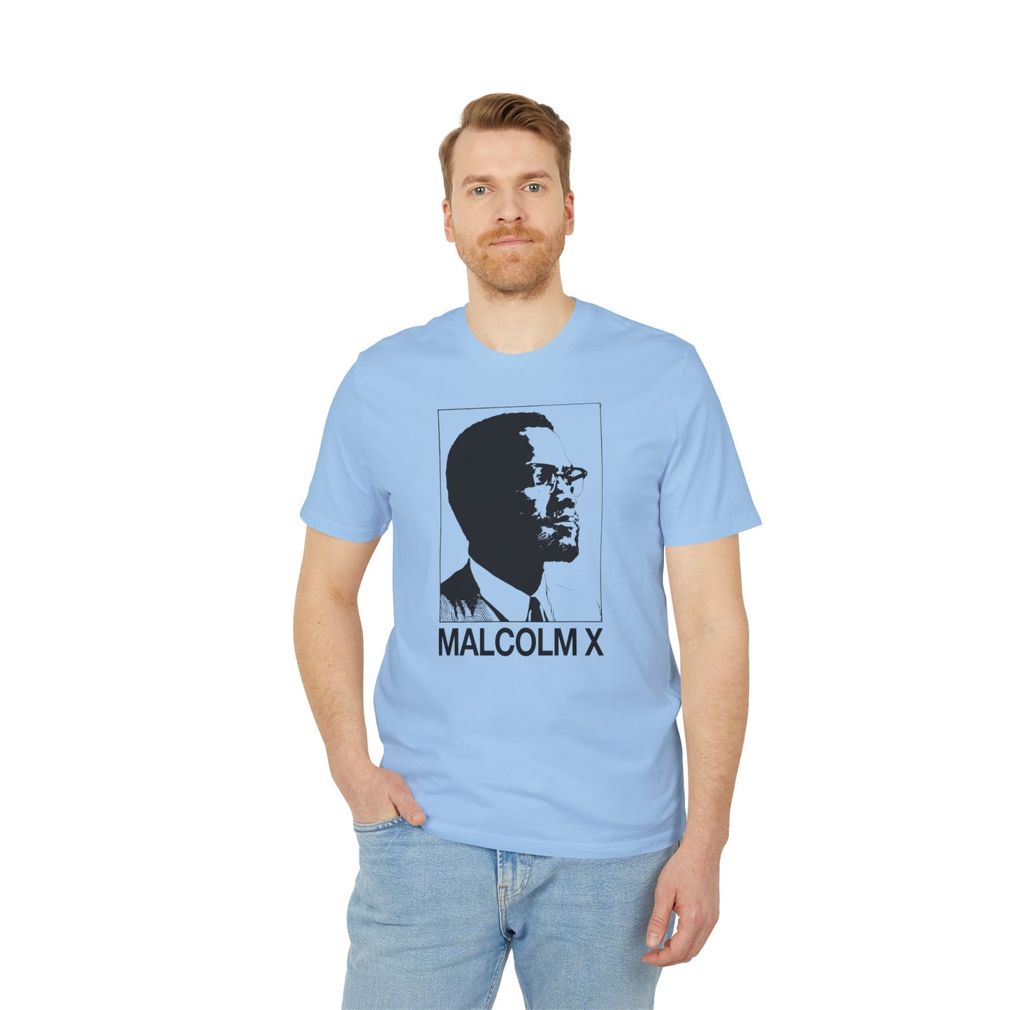 Malcolm X T Shirt (Premium Organic) | (ref: UK)