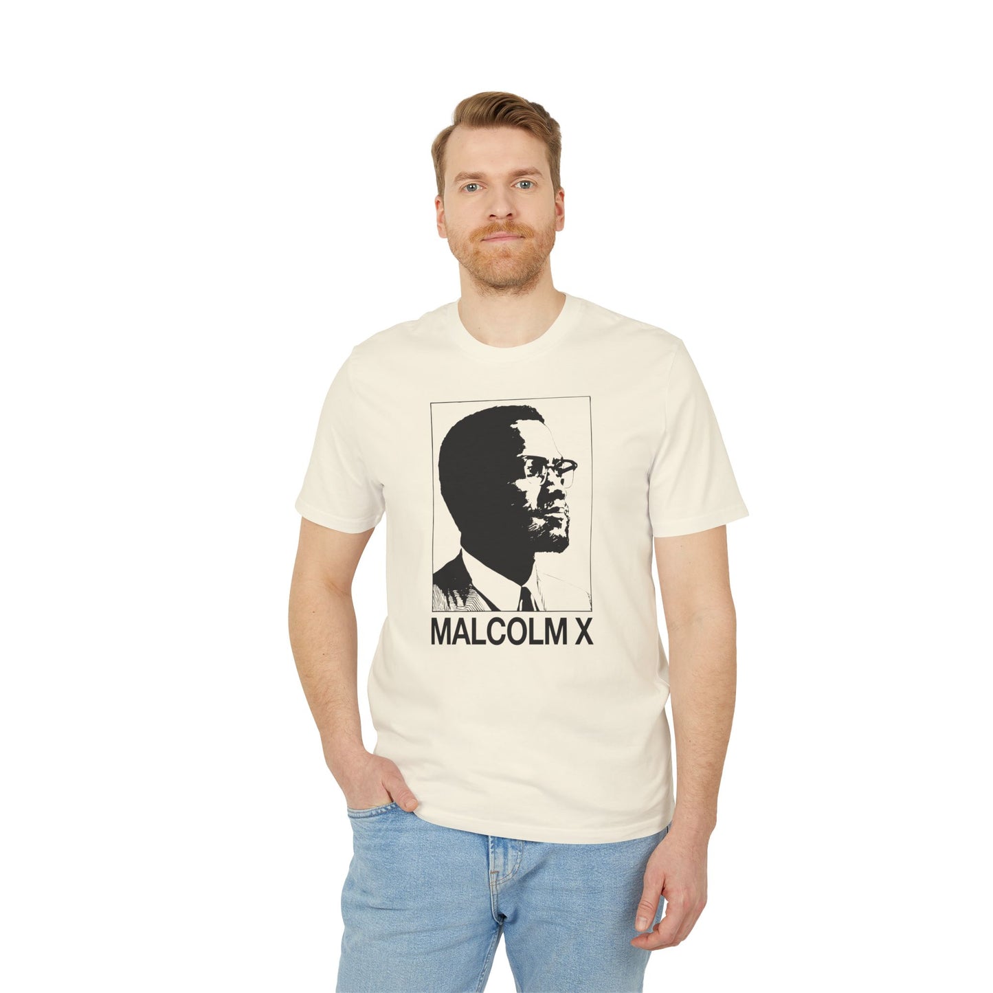 Malcolm X T Shirt (Premium Organic) | (ref: UK)