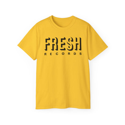 Fresh Records T Shirt Heavyweight | (ref: UK)