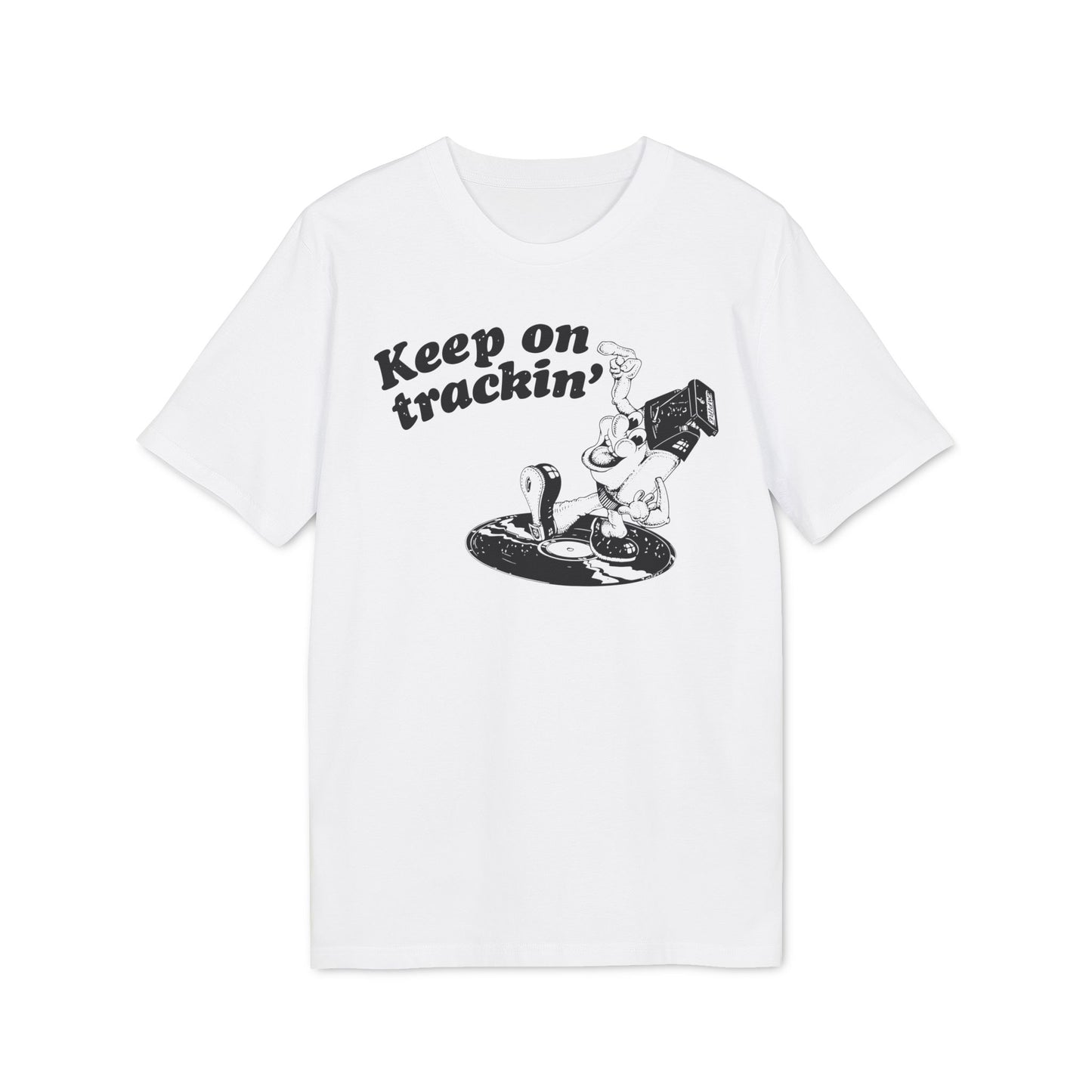 Keep On Tracking T Shirt (Premium Organic) | (ref: UK)