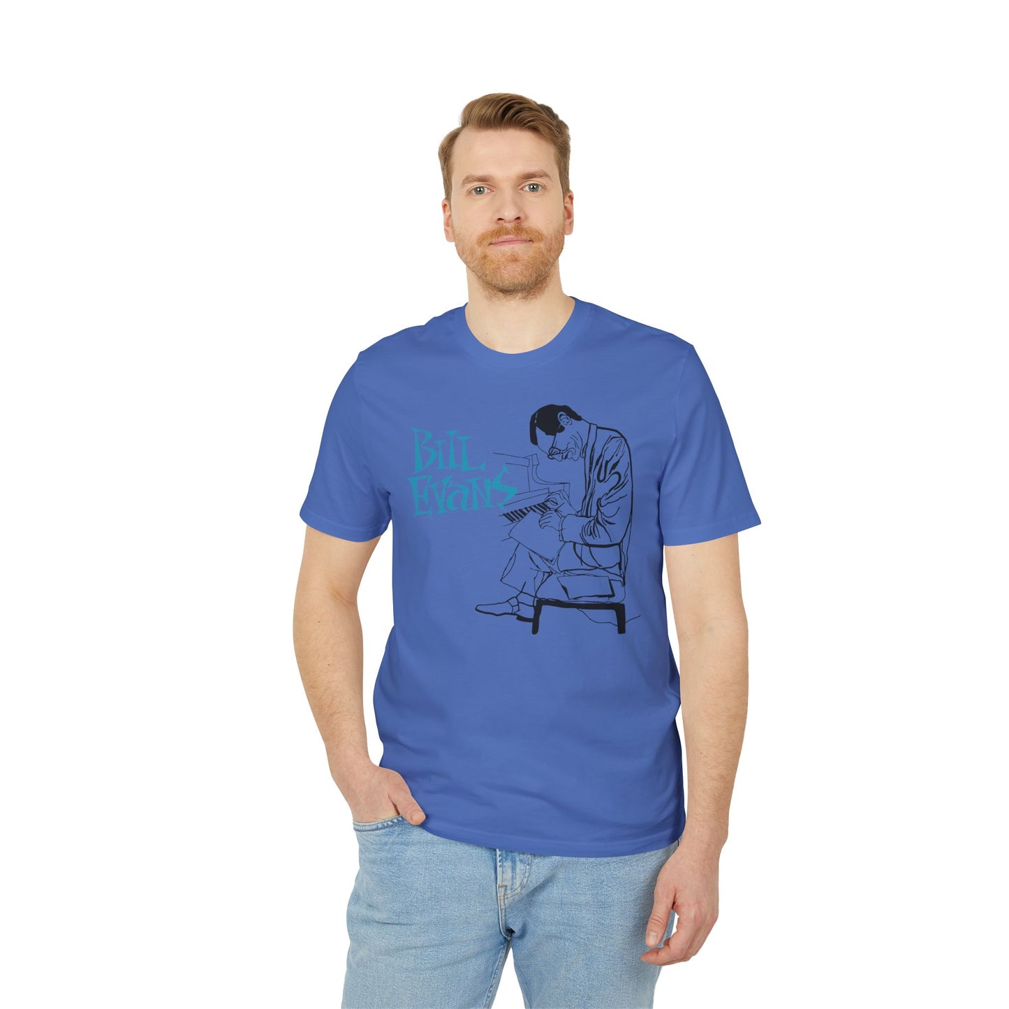 Bill Evans T Shirt (Premium Organic) | (ref: UK)