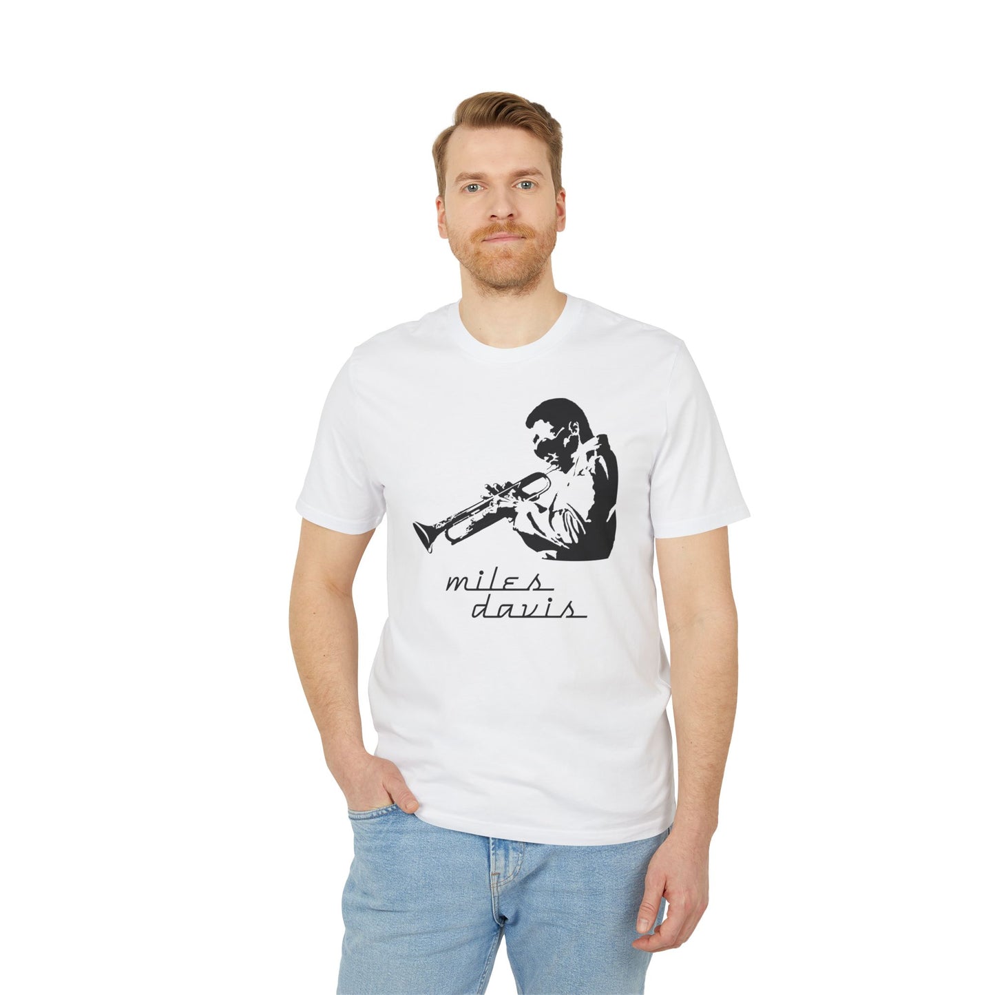 Miles Davis T Shirt (Premium Organic) | (ref: UK)