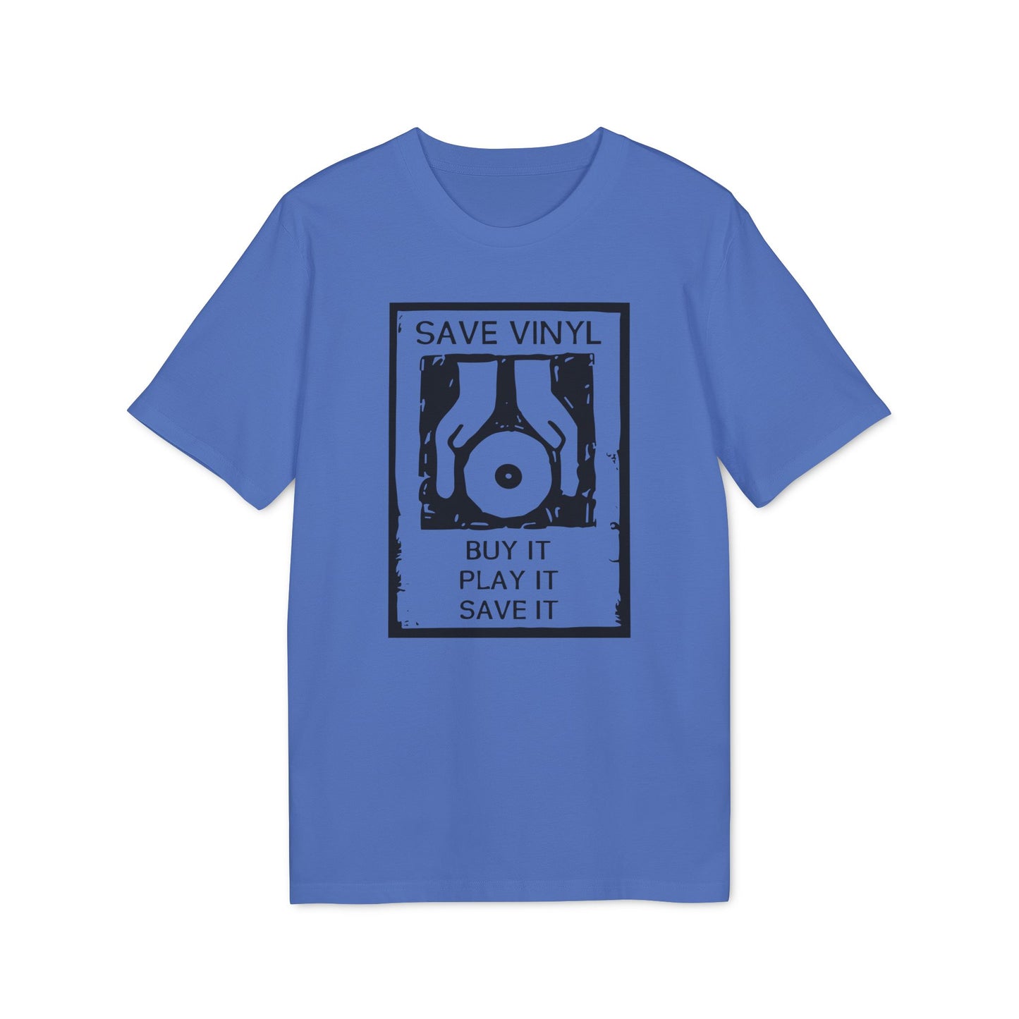 Save The Vinyl T Shirt (Premium Organic) | (ref: UK)