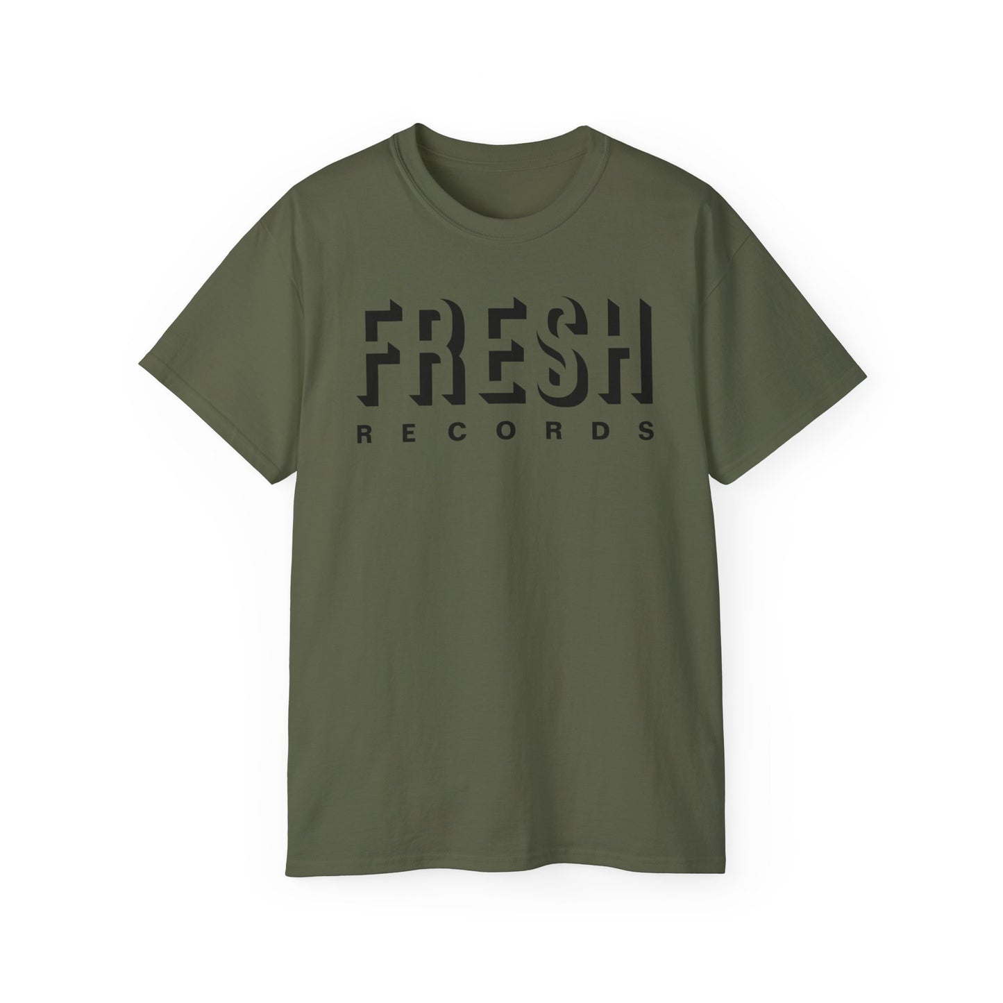 Fresh Records T Shirt Heavyweight | (ref: UK)