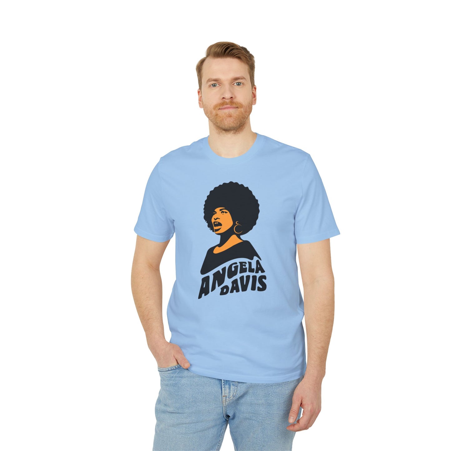 Angela Davis T Shirt (Premium Organic) | (ref: UK)