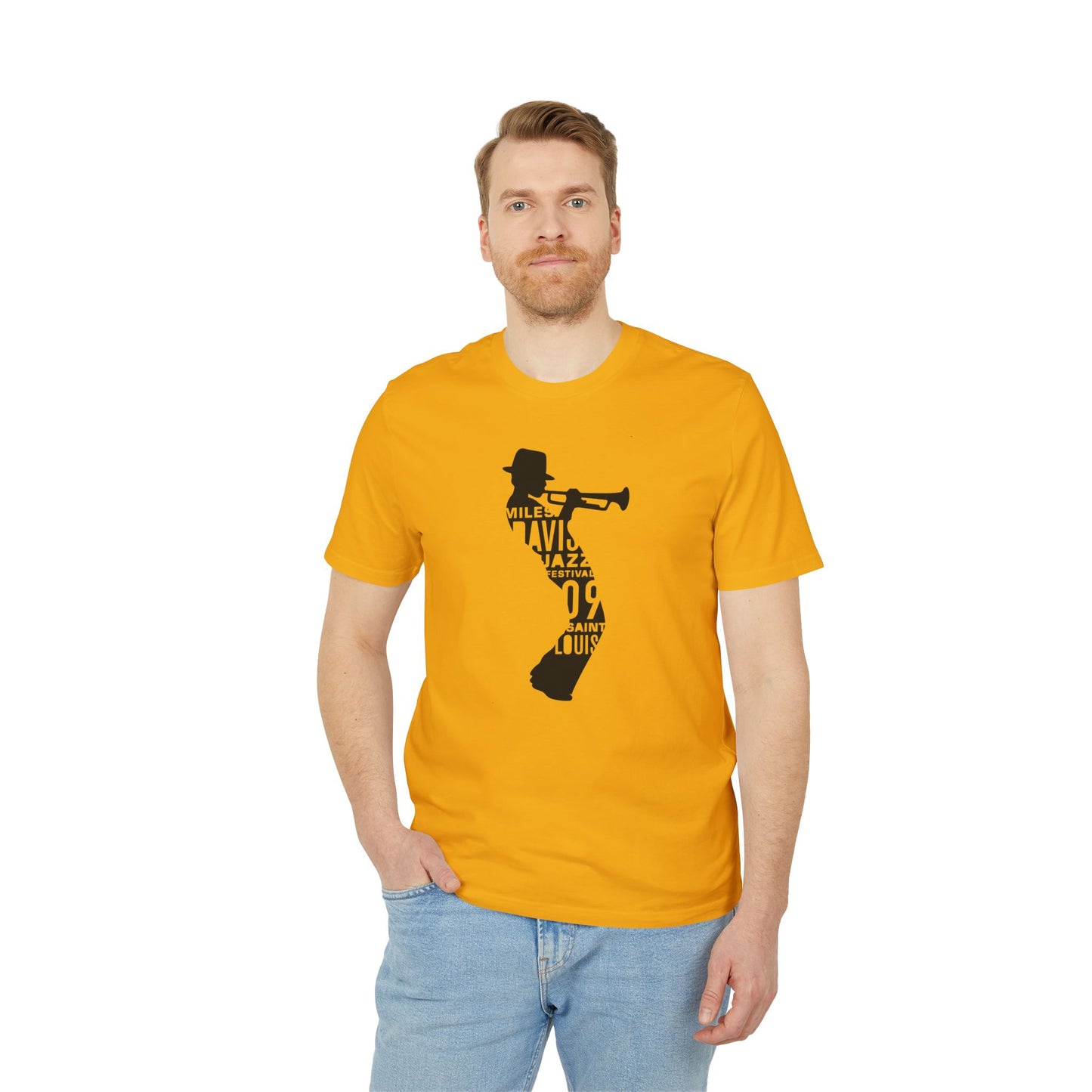 Miles Davis T Shirt (Premium Organic) | (ref: UK)  Design 2