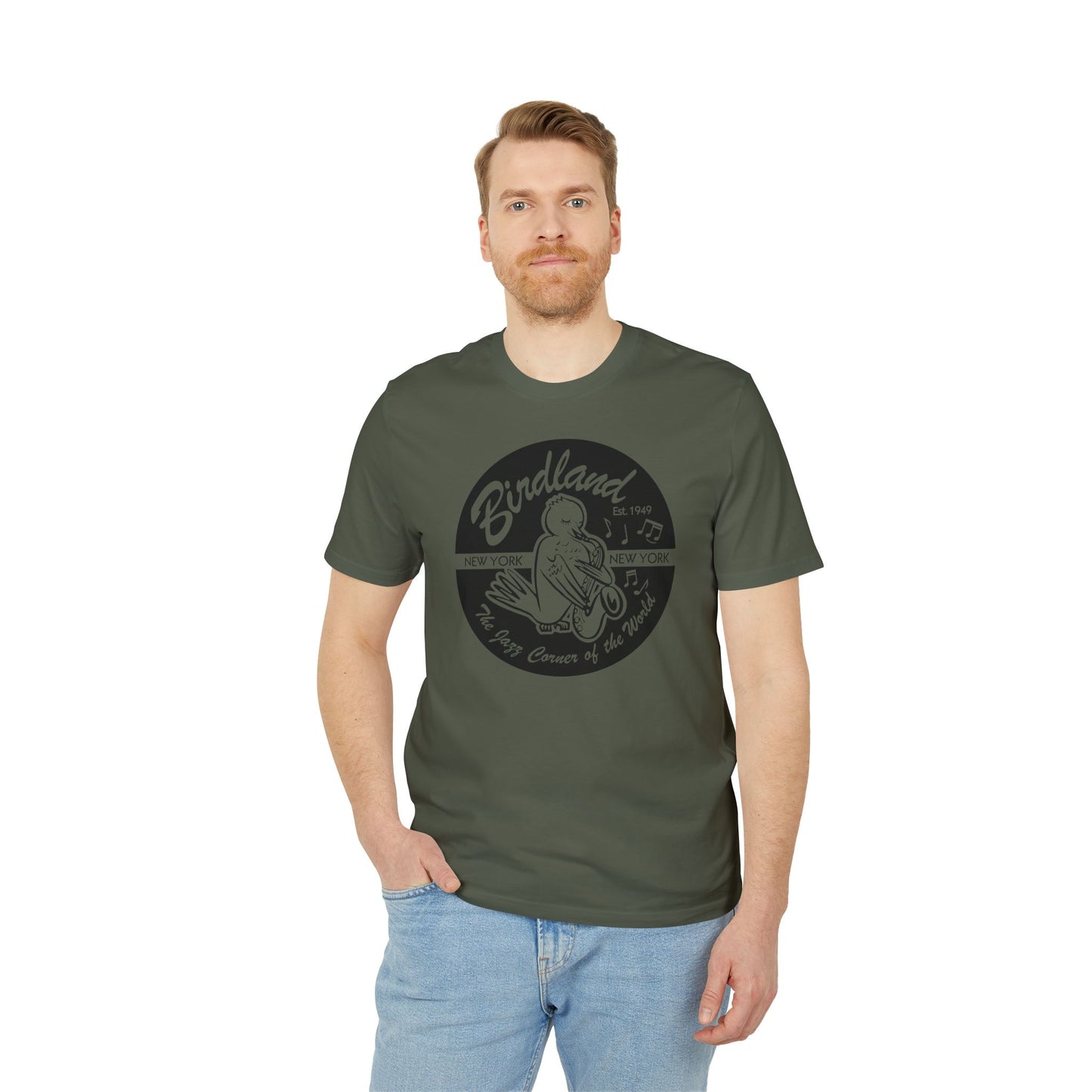 Birdland Jazz Club New York T Shirt (Premium Organic) | (ref: UK)