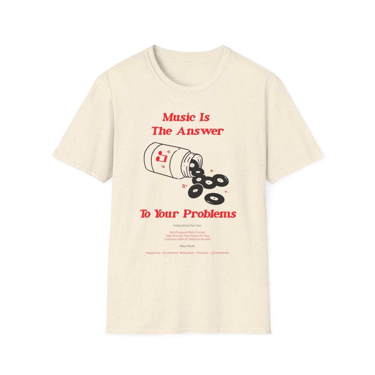 Music Is The Answer T Shirt | (ref: UK)