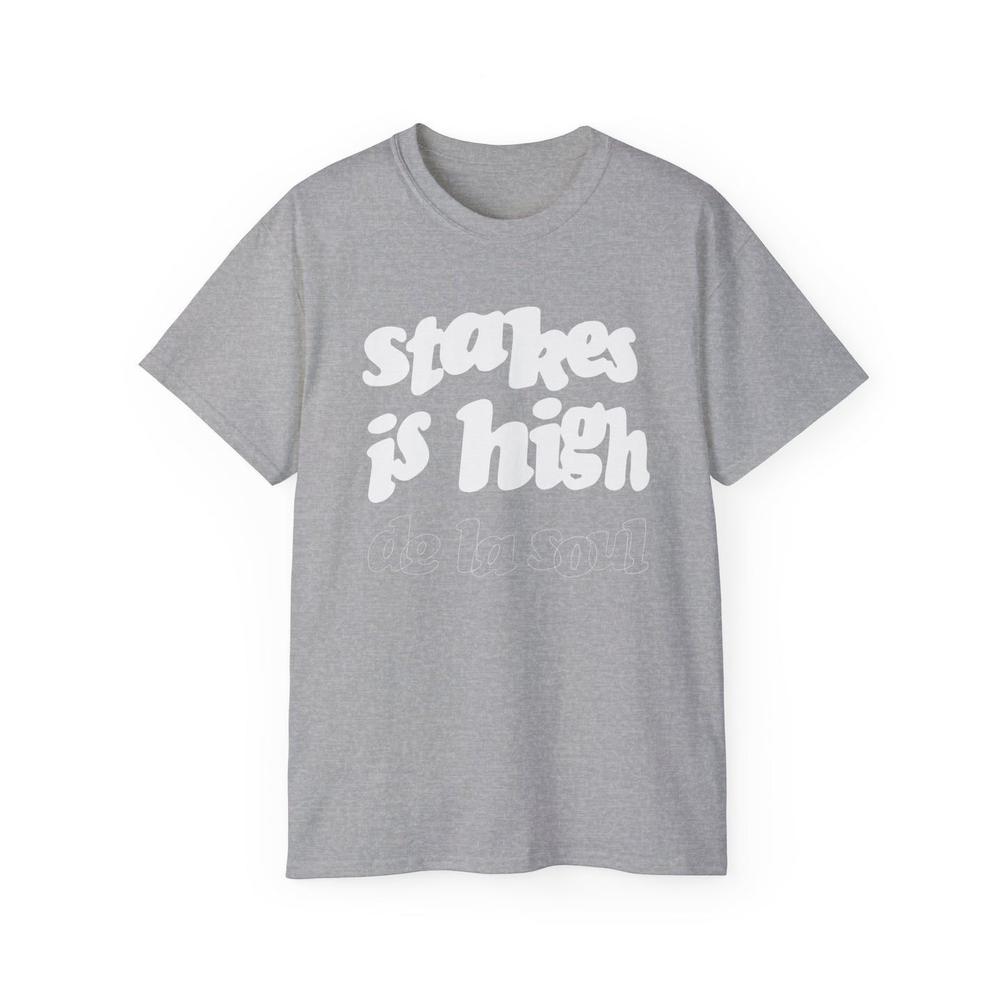 Stakes Is High De La Soul T Shirt Heavyweight | (ref: UK)