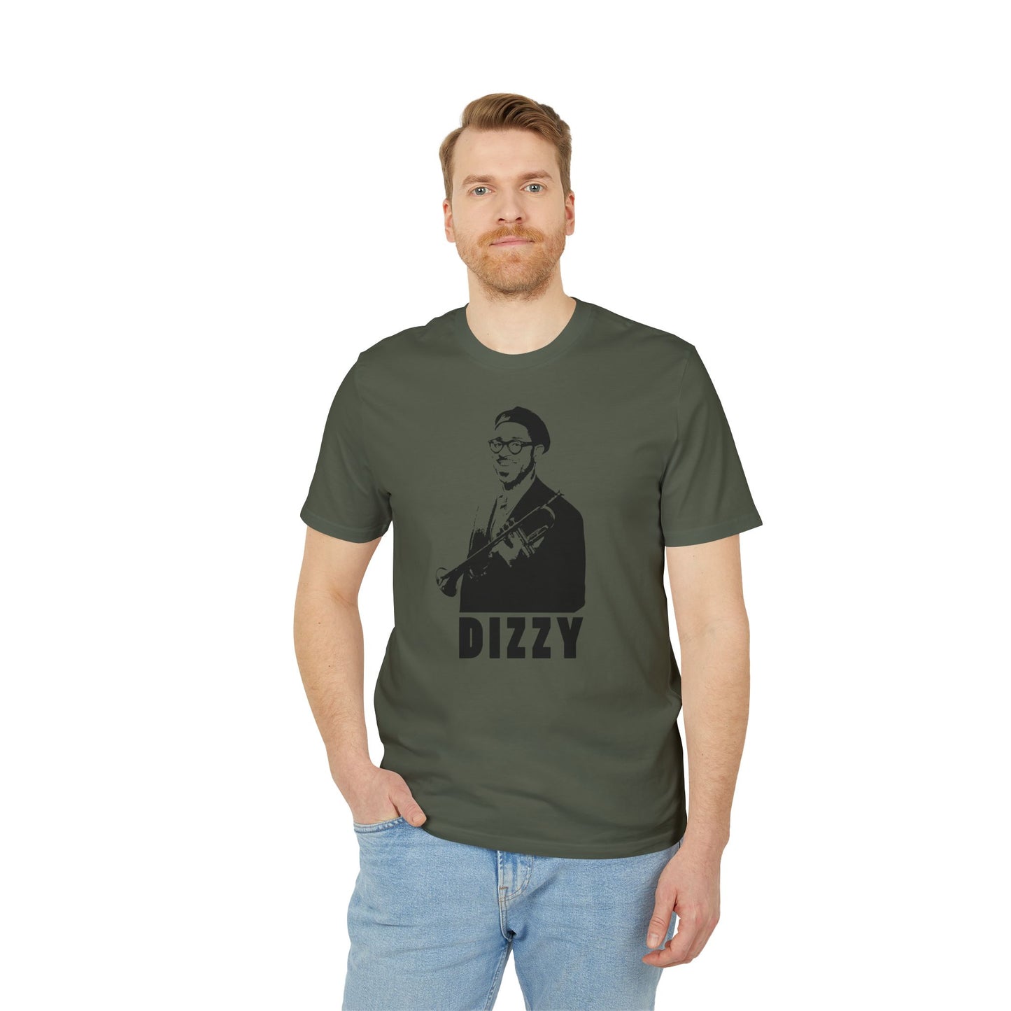 Dizzy Gillespie T Shirt (Premium Organic) | (ref: UK)