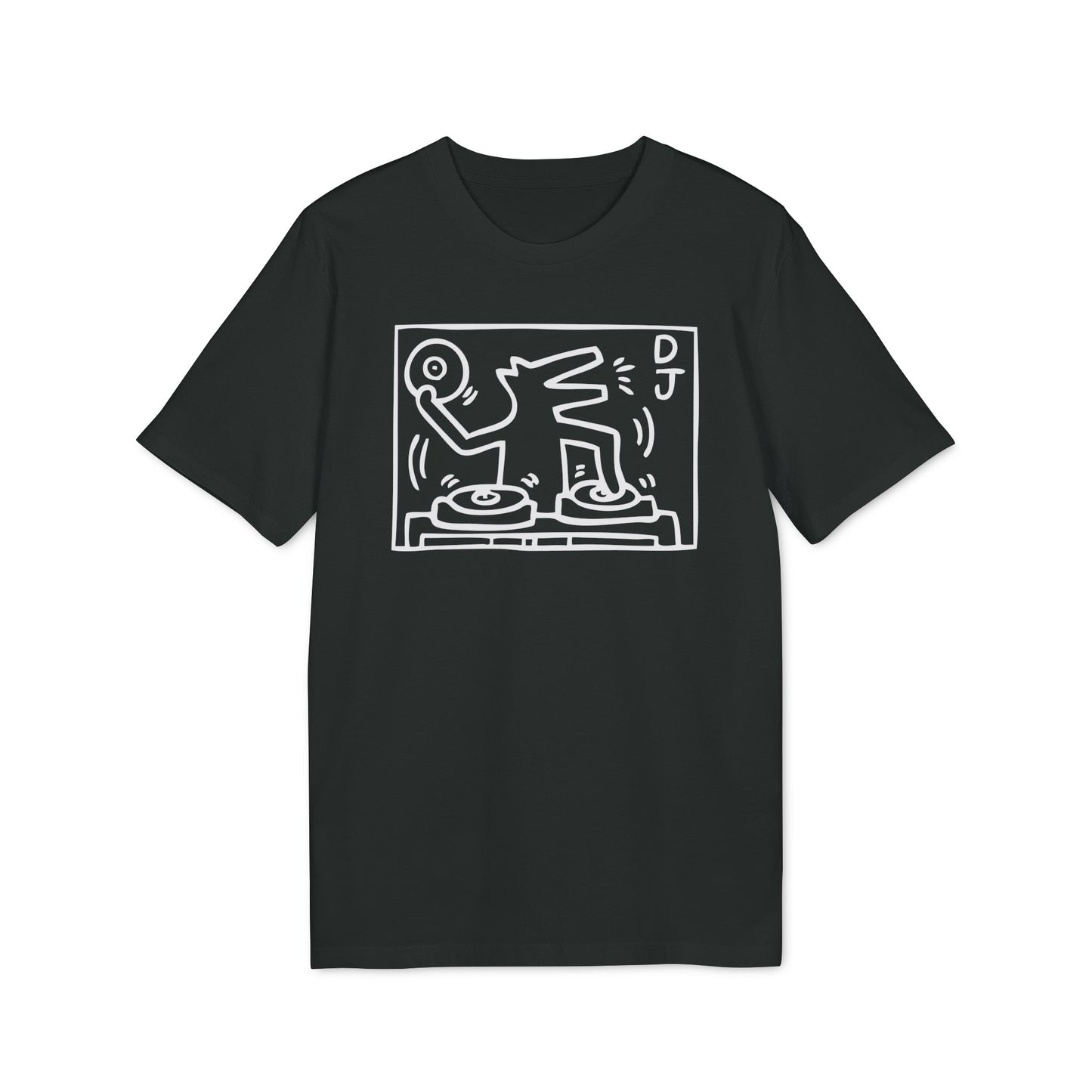 DJ Dog T Shirt (Premium Organic) | (ref: UK)