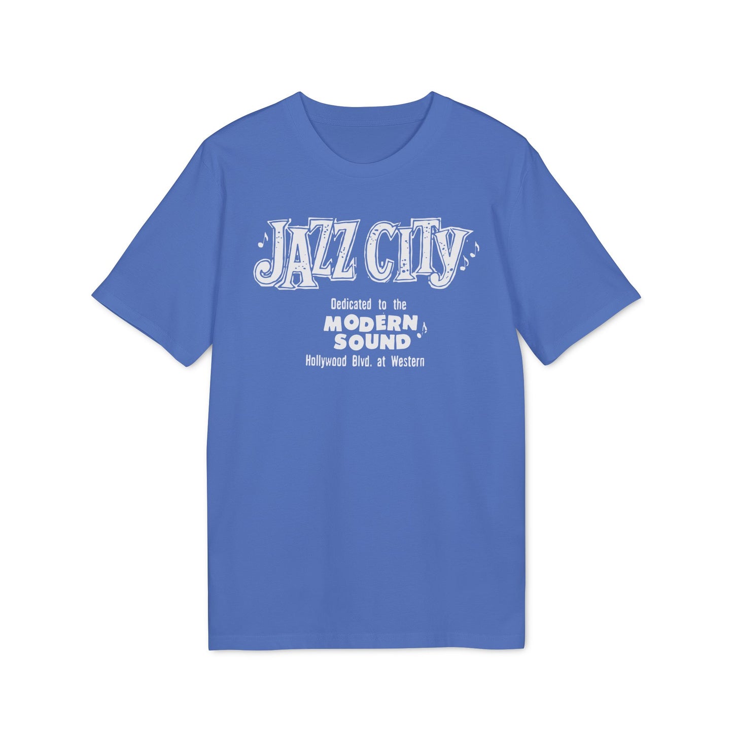 Jazz City T Shirt (Premium Organic) | (ref: UK)  LA Jazz Club