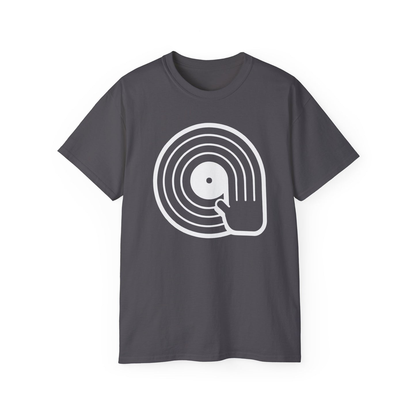 Vinyl Scratching T Shirt Heavyweight | (ref: UK)