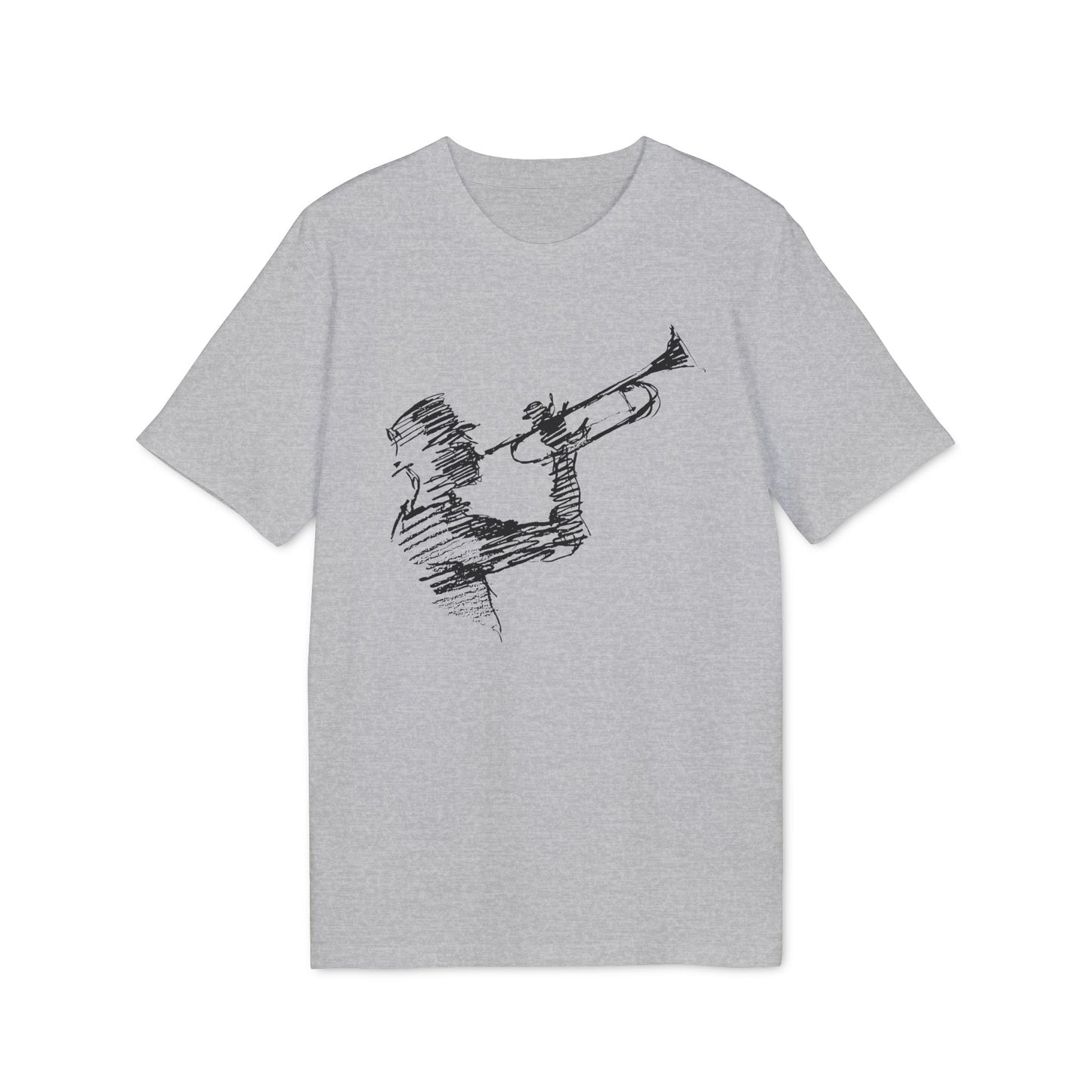 Trumpet Guy T Shirt (Premium Organic) | (ref: UK)